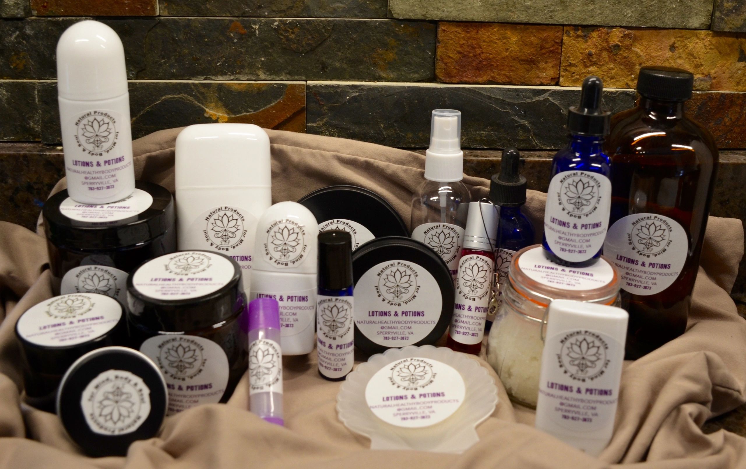 Lotions & Potions Home